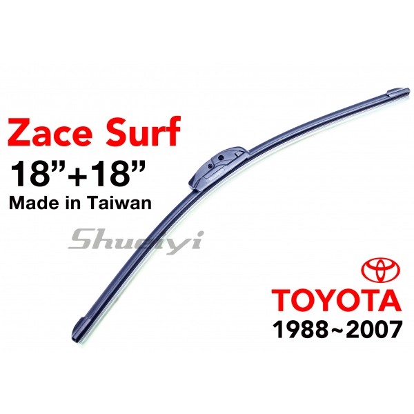 TOYOTA ZACE SURF｜專用軟骨雨刷 1988~2007