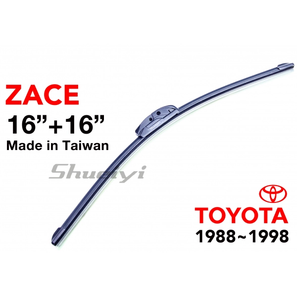 TOYOTA ZACE｜專用軟骨雨刷 1988~1998