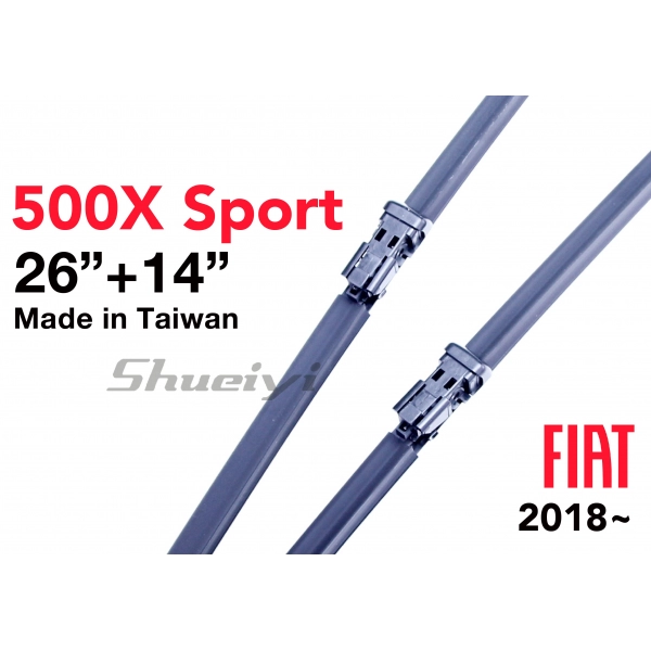 FITA 500X SPORT｜專用軟骨雨刷 2018~